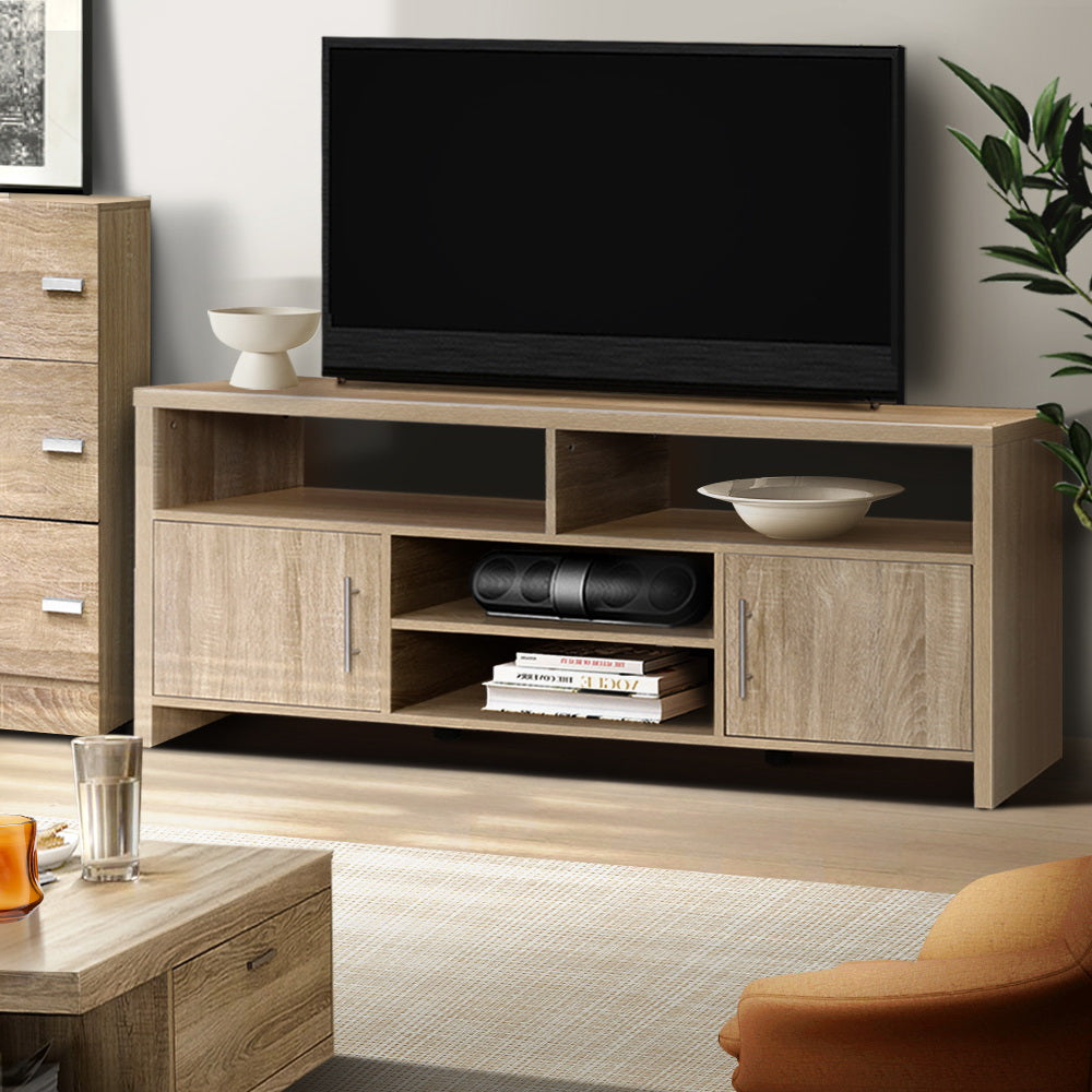 140cm Oak TV Cabinet / Entertainment Unit - FREE SHIPPING