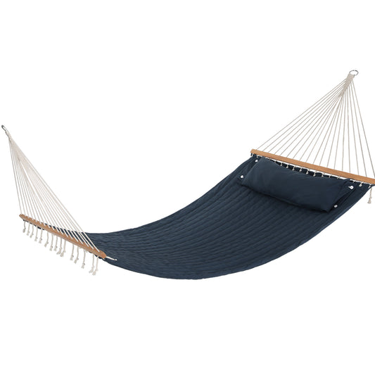 Gardeon Hammock Bed Outdoor Portable Hanging Chair Camping Blue